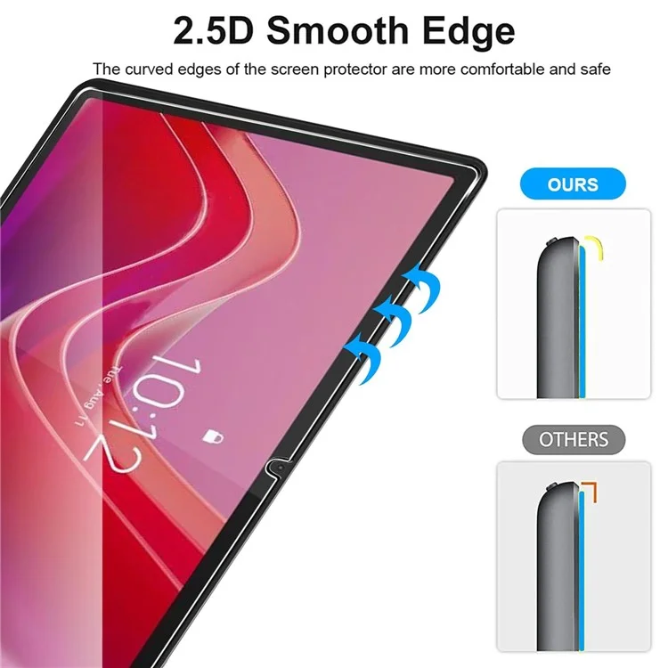 2Pcs For Lenovo Tab M11 / Xiaoxin Pad 11 2024 Screen Protector Tempered Glass 2.5D Tablet Screen Film