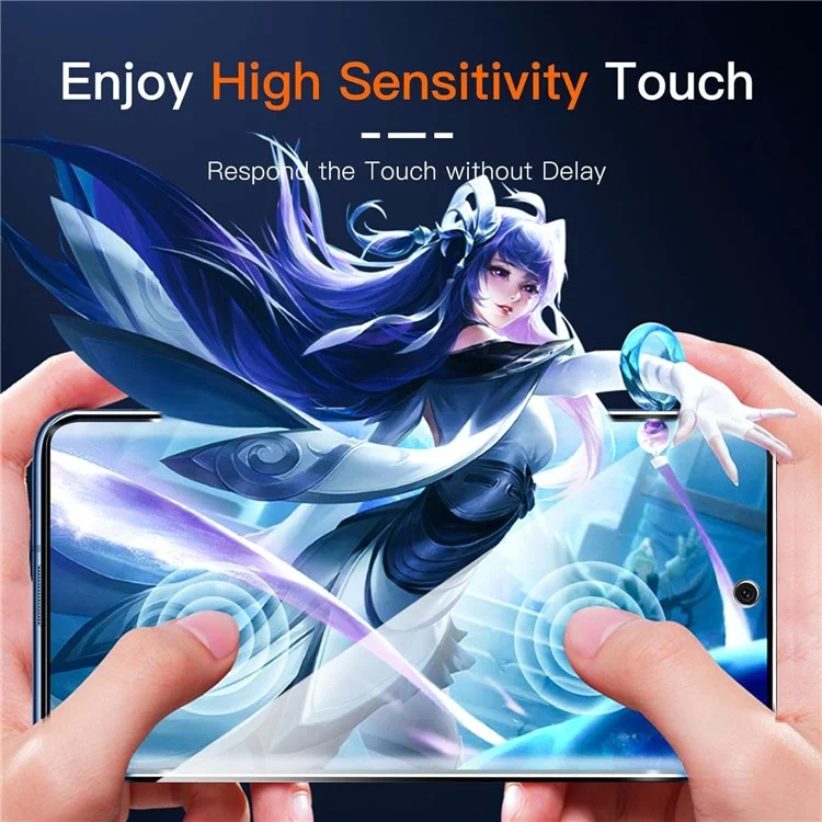 Per Xiaomi Redmi Note 13 Pro+ 5G Protezione dello schermo full screen Glue Side 3D Curved Tempered Glass Film