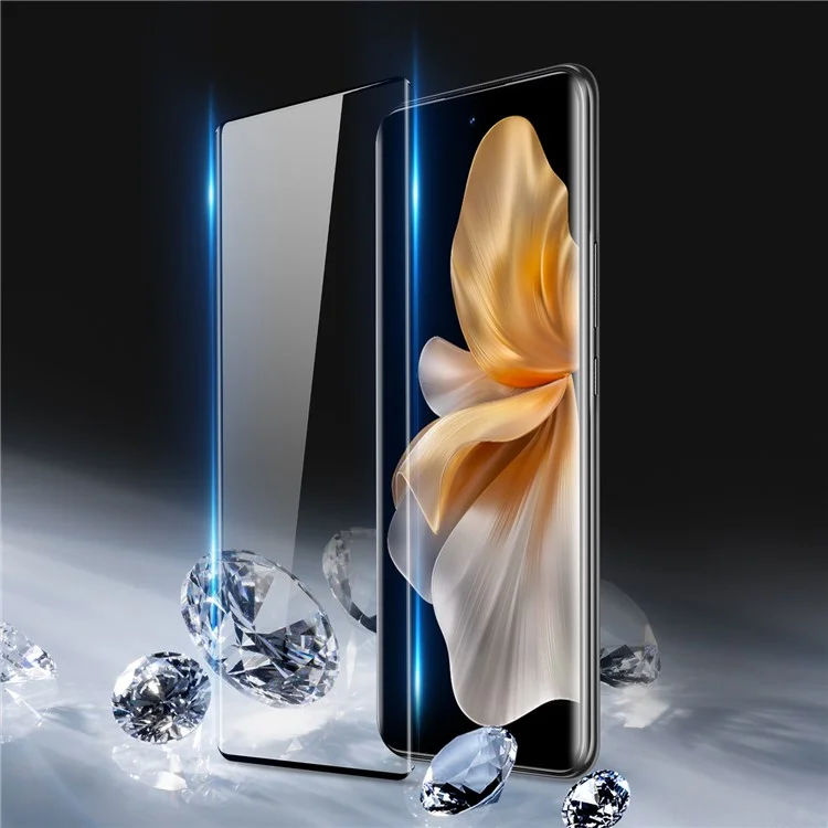 DUX DUCIS Per vivo S18 5G / S18 Pro 5G / V30 5G / V30 Pro 5G 3D Hot Bending Medium Alumina Glass Screen Film