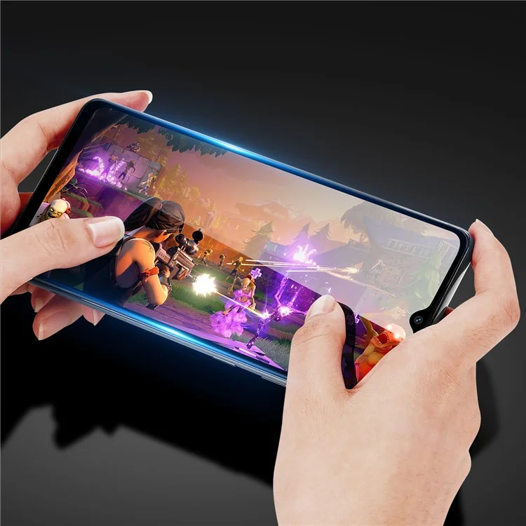 DUX DUCIS Para Xiaomi Redmi A3 / Poco C61 4G Película de Vidrio de Alúmina Media 9H de Dureza 2.5D Protector de Pantalla (9D)
