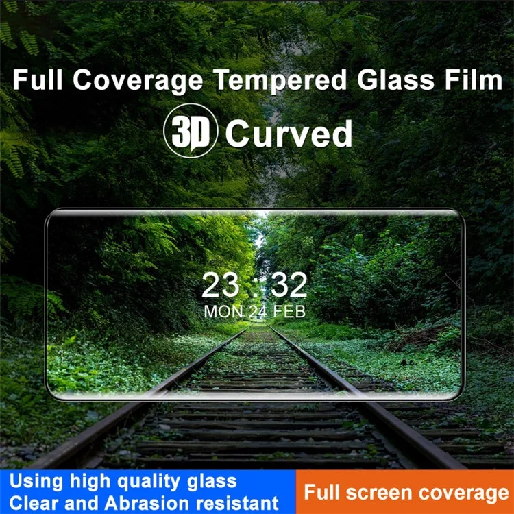 IMAK Para Honor X50 Pro 5G Protector de pantalla 3D curvo Cobertura completa 