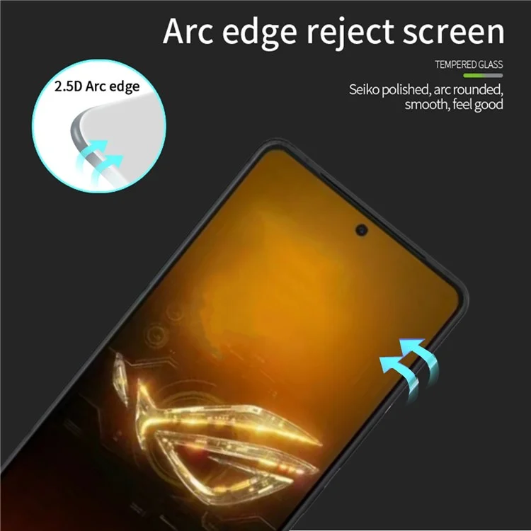 PINWUYO JK Tempered Glass Film Series-2 для Asus Zenfone 11 Ultra 5G Защитная пленка для экрана Ультра прозрачная пленка