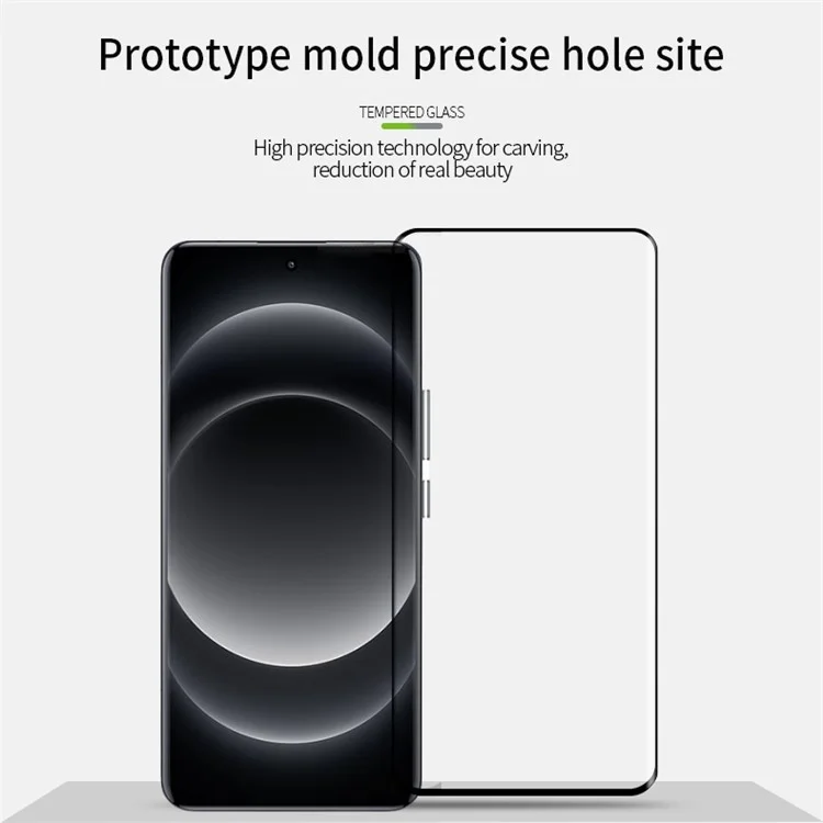 MOFI Para Xiaomi 14 Ultra 3D Curved Hot Bending Screen Protector Tempered Glass Full Glue Film