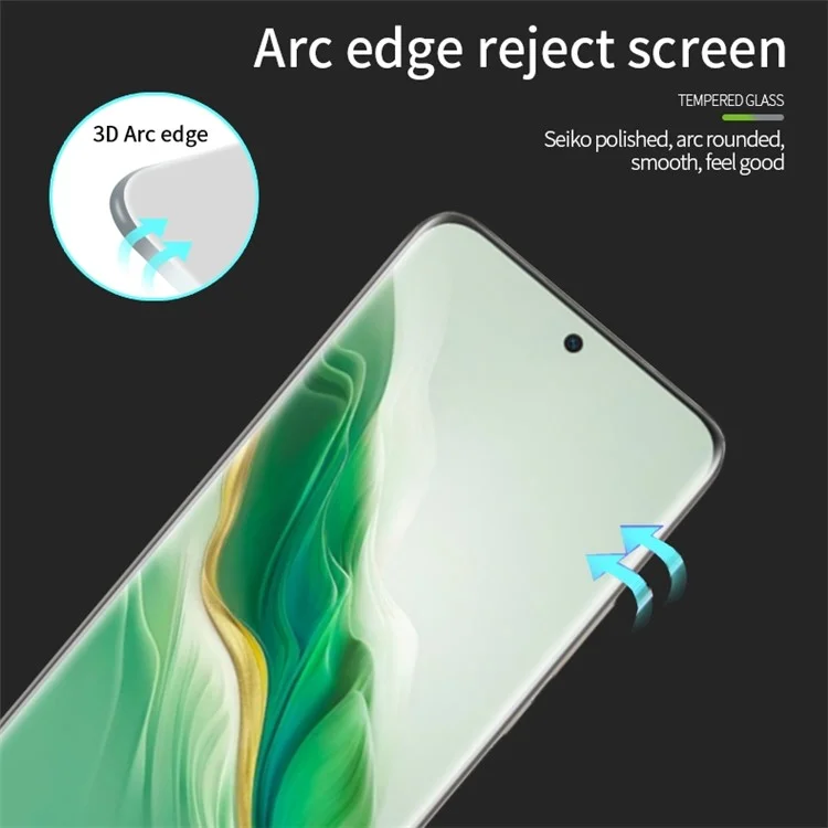 PINWUYO For Honor Magic6 5G Tempered Glass Screen Protector 3D Hot Bending Full Glue Film