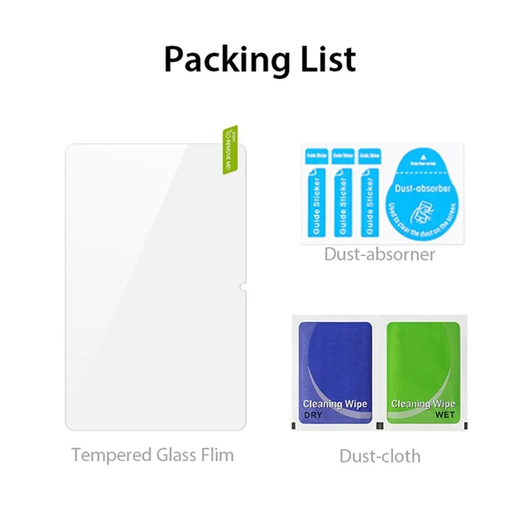 DUX DUCIS Für Realme Pad Full Screen Protector Anti-explosion 0.33mm Tablet Film