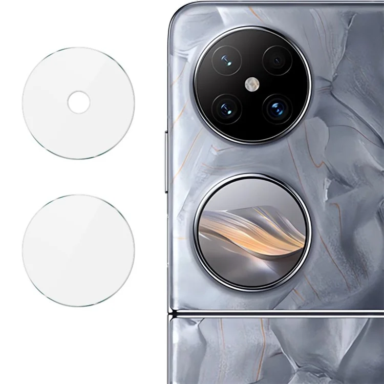 IMAK 1 Set Kameraobjektiv-Film für Huawei Pocket 2 Gehärtetes Glas Ultra Klare Kameraobjektiv-Schutzfolie