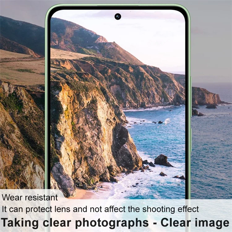 IMAK Für Xiaomi Redmi Anmerkung 13 4G Kamera Linsenschutz Anti-kratzer-integrierter Film + Linsenkappe