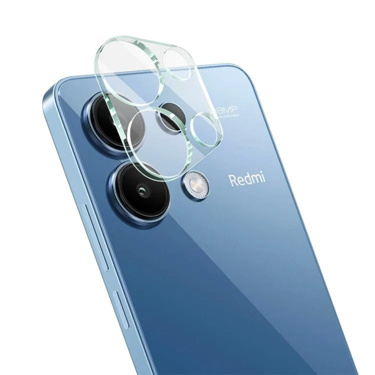 IMAK Pour Xiaomi Redmi Note 13 4G Came Camerie Protecteur Anti-scratch Film Integrated Film + Lens Cap