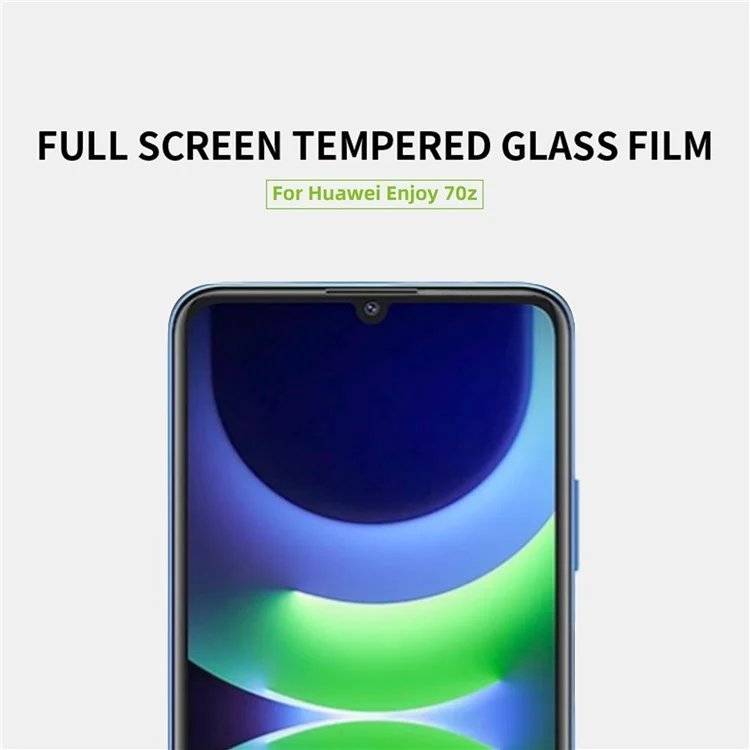 MOFI JK Tempered Glass Film Series-1 pour Huawei Enjoy 70z Protecteur d'écran Pleine Colle Pleine Couverture