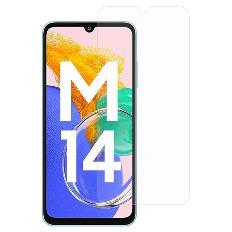 For Samsung Galaxy M14 4G Tempered Glass Phone Screen Protector High Transparency