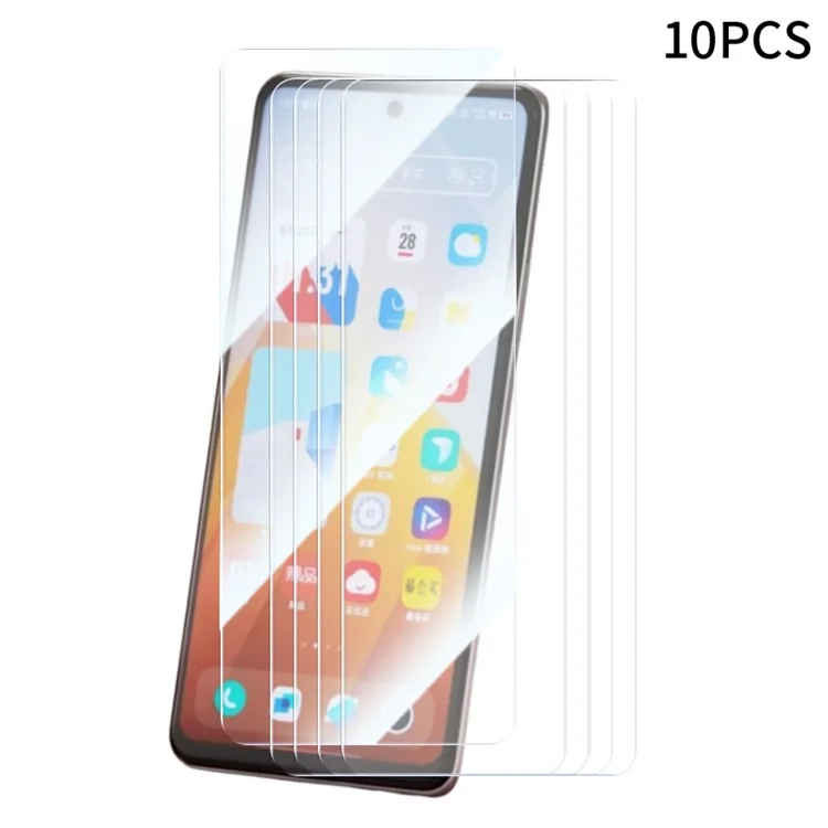 RURIHAI 10 шт. для экрана vivo iQOO Z9 5G 0,26 мм 2,5D Высокое определение Защитная пленка
