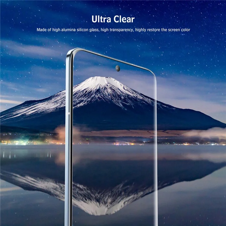 ENKAY HAT PRINCE per Oppo Find X7 Ultra Protezione dello schermo full screen 3D Hot Bending Curved Pellicola in vetro temperato