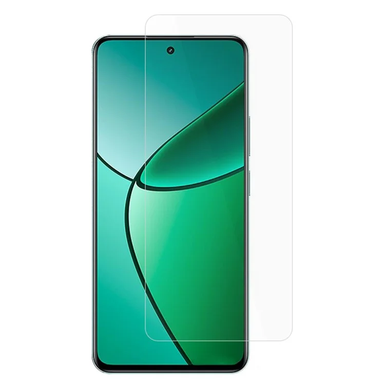AMORUS Pour Realme 12 4G / 12+ 5G Protecteur d'écran Incassable 2,5D Film de verre haute teneur en aluminium et en silicium