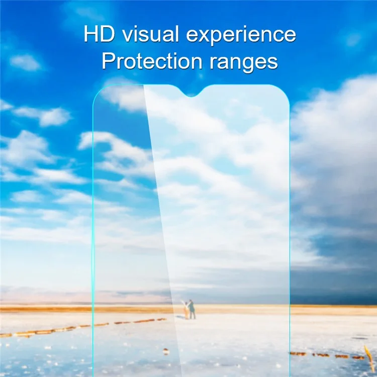 AMORUS Pour Realme 12 4G / 12+ 5G Protecteur d'écran Incassable 2,5D Film de verre haute teneur en aluminium et en silicium