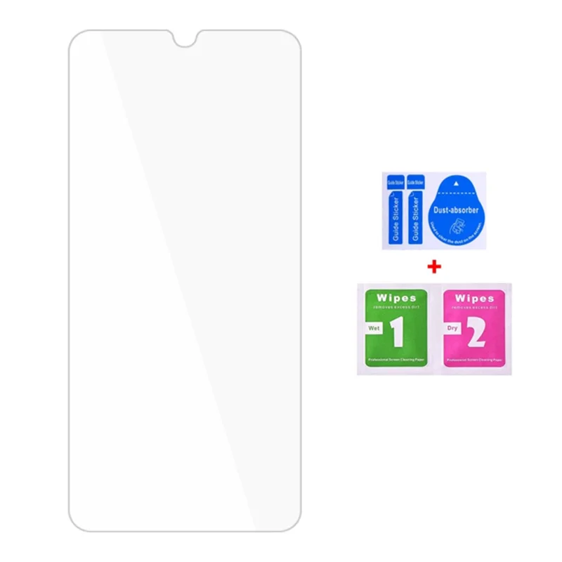 10PCS For Samsung Galaxy M15 5G Screen Protector 0.3mm 2.5D Tempered Glass Film Anti-Bubble