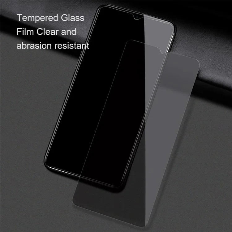 AMORUS Pour Samsung Galaxy M15 5G Protecteur d'écran Verre de haute aluminium-silicium Film 2.5D Bord Friendly Case