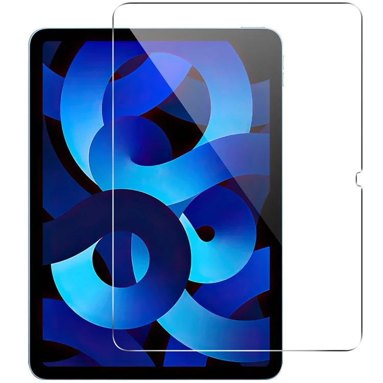 Pour iPad Air 11 (2024) Film de Protection Arc Edge Verre Trempé Anti-empreintes Écran Complet