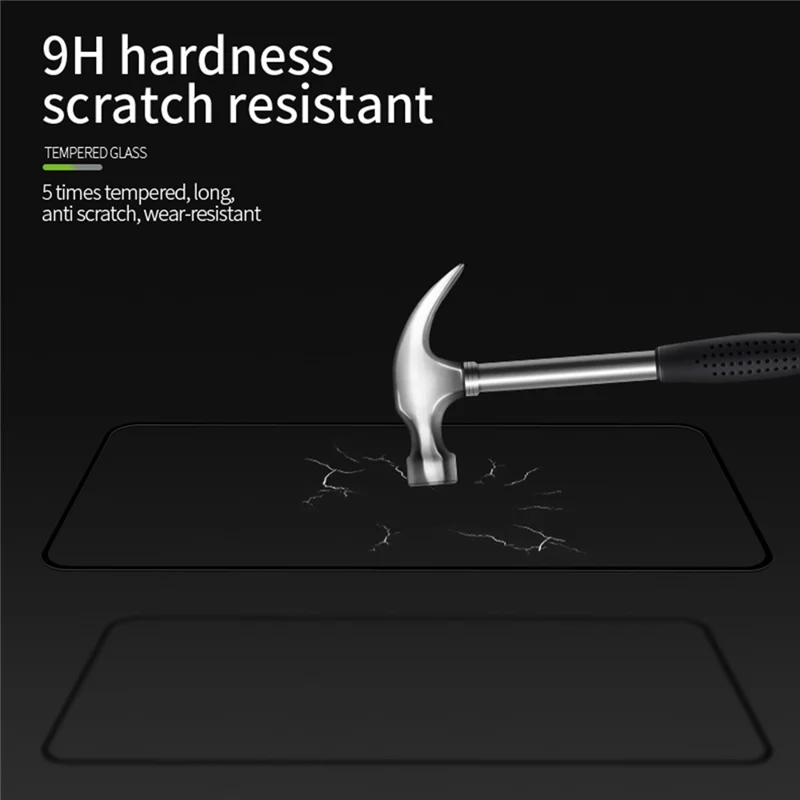 PINWUYO JK Tempered Glass Film Series-2 pour vivo Y200e 5G Anti-explosion HD Clear Screen Protector