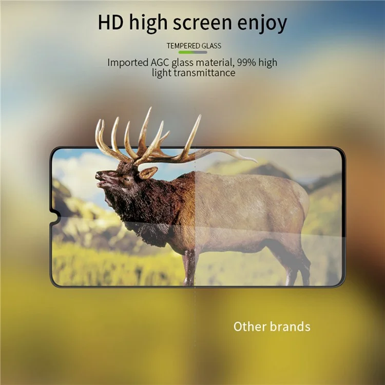 Pinwuyo JK 3D Gebogener, Geschmitterter Glasfilm-2 Für Samsung Galaxy M15 5G / F15 5G Vollbildschutzschutz