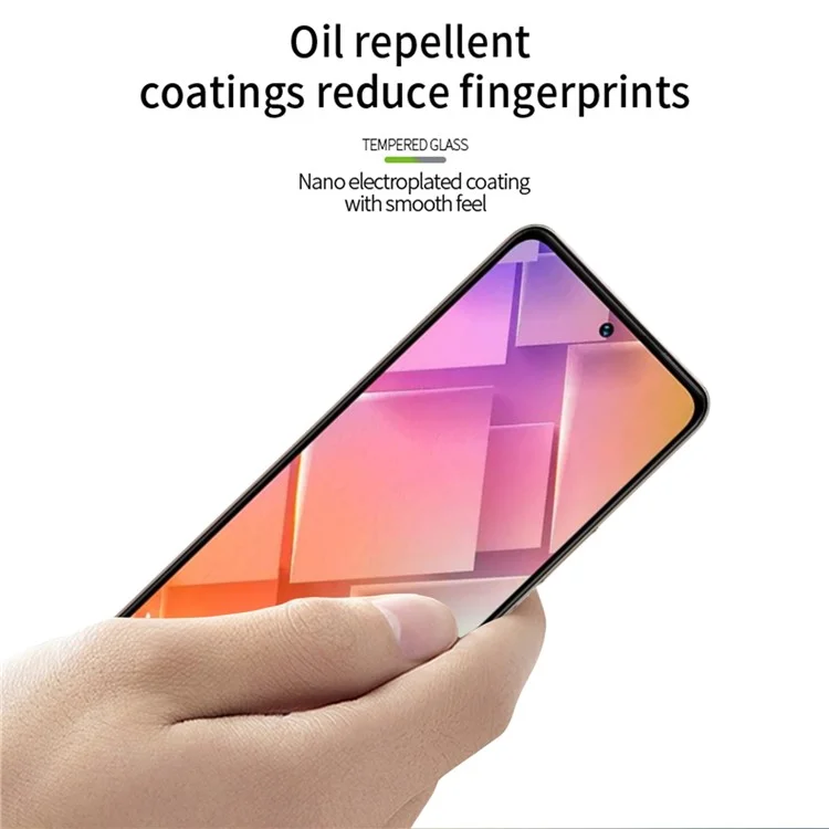 MOFI JK Tempered Glass Film Series-1 per vivo Y200e 5G Protezione Schermo Completa Adesivo Full HD Trasparente