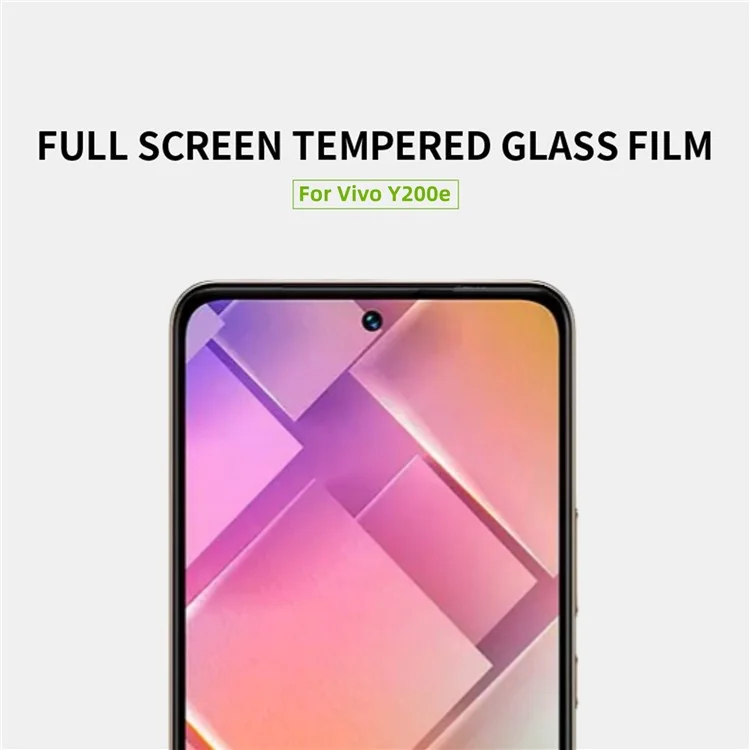 MOFI JK Tempered Glass Film Series-1 per vivo Y200e 5G Protezione Schermo Completa Adesivo Full HD Trasparente