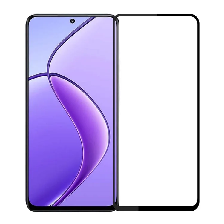 MOFI JK Series-1 pour Realme 12 5G Pellicule de Verre Trempé Pleine Colle Transparent HD Protecteur d'Écran Plein Écran