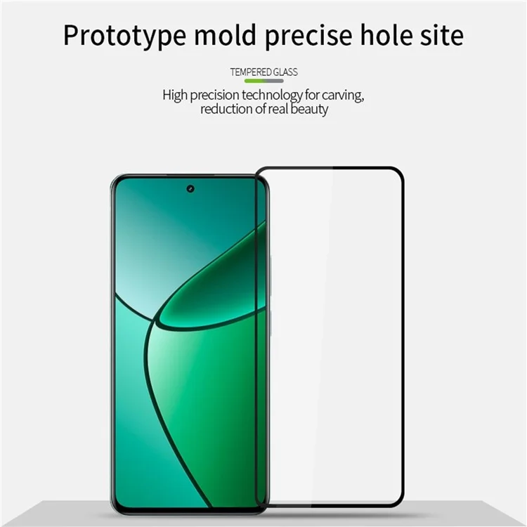 PINWUYO Série JK-2 pour Realme 12 4G / 12+ 5G Film de verre trempé anti-explosion HD Protecteur d'écran transparent