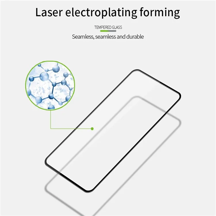 MOFI Série JK-1 pour Realme 12 4G / 12+ 5G Protecteur d'écran en verre trempé Colle complète Film écran HD transparent