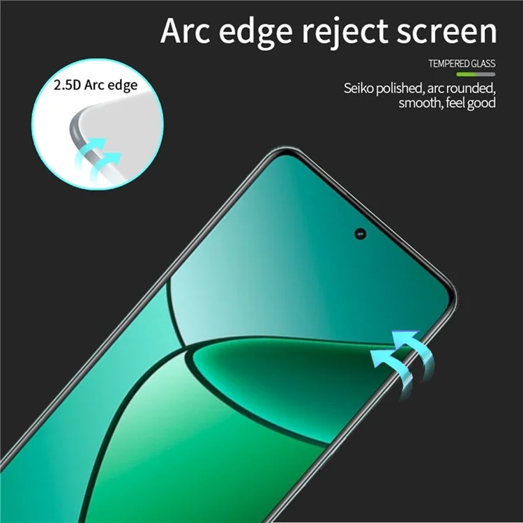 MOFI Série JK-1 pour Realme 12 4G / 12+ 5G Protecteur d'écran en verre trempé Colle complète Film écran HD transparent