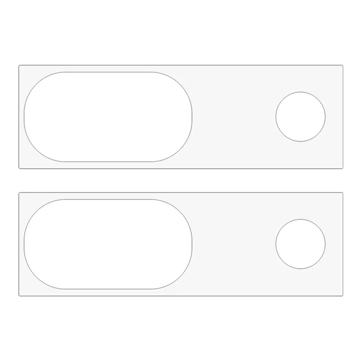 2PCS For Google Pixel 8a 2.5D Camera Lens Film Ultra Clear Tempered Glass Rear Lens Protector