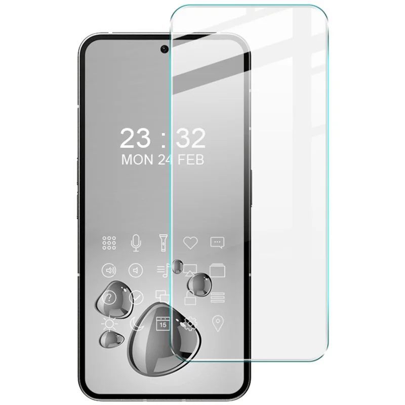 IMAK H Серия Для Nothing Phone (2a) Plus / Phone (2a) Защитная пленка из закаленного стекла 9H Чувствительная сенсорная пленка 