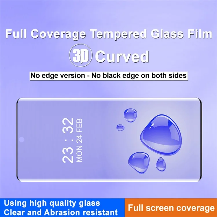 IMAK For vivo V30 5G / V30 Pro 5G Screen Film 3D Curved Edge Tempered Glass Screen Protector