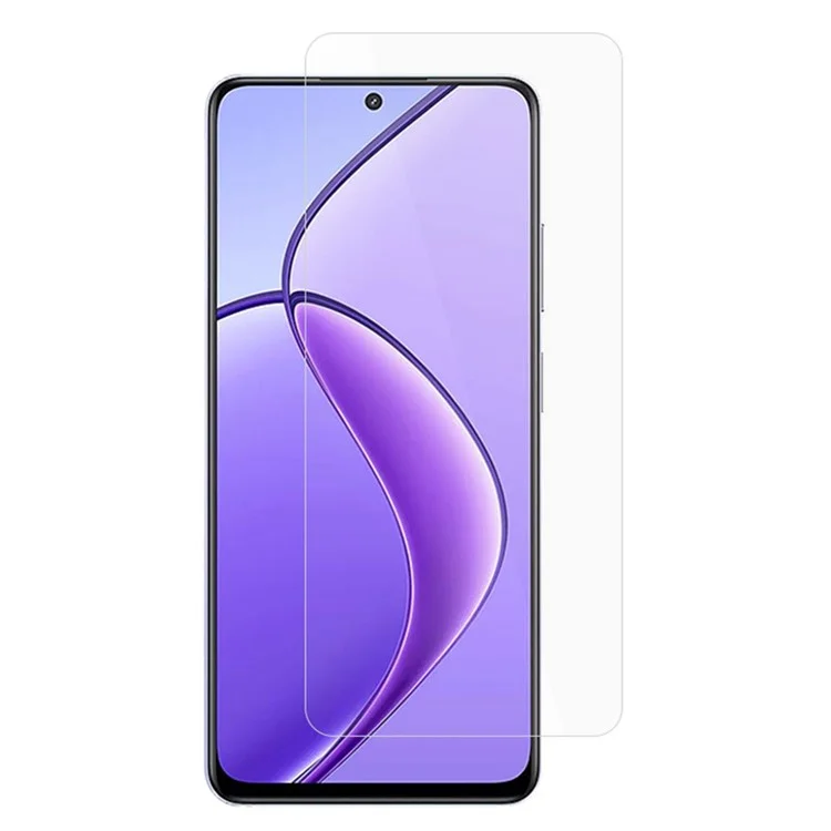 Protecteur d'écran pour Realme 12 5G, film en verre trempé anti-explosion de 0,3 mm