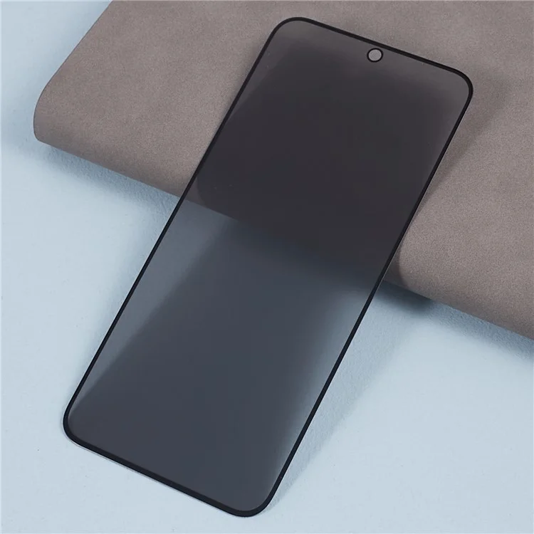 Privacy Screen Protector for Xiaomi Redmi Note 13 4G / Note 13 Pro 4G / Poco M6 Pro 4G Silk Printing Tempered Glass Film