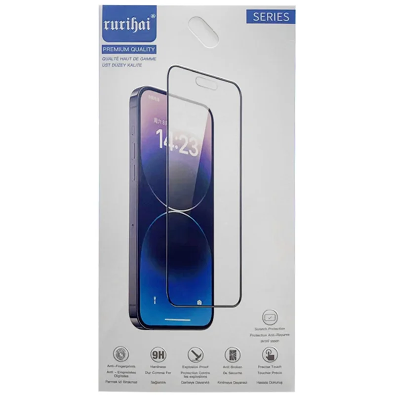 RURIHAI For Huawei nova 12 5G Anti-Scratch HD Clear Screen Protector High Aluminum-silicon Glass Film