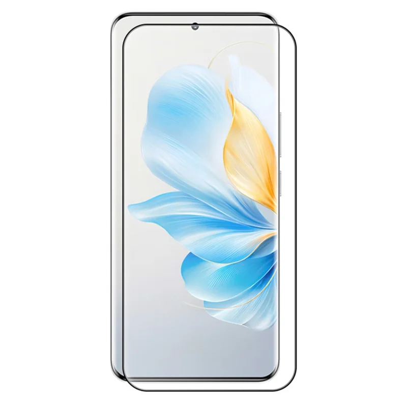 RURIHAI For Honor 100 5G Electroplated High Aluminium-silicon Glass Screen Protector 3D Protective Film
