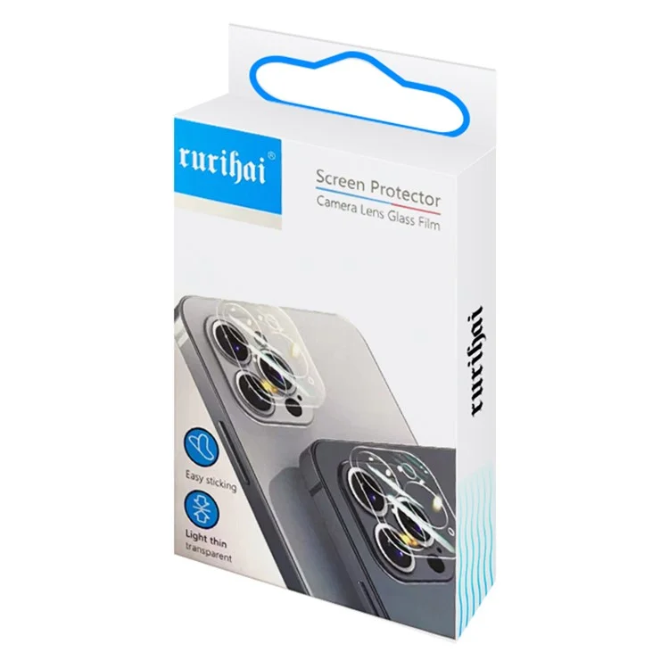 RURIHAI 0,26 mm 3D Film incurvé pour Honor Magic V2 RSR Porsche Design Silk-Printed Camera Lens Protector