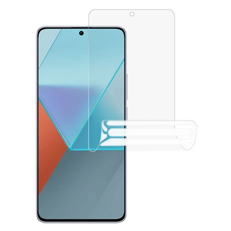 For Xiaomi Redmi Note 13 Pro+ 5G Full Screen Protector Anti-fingerprint TPU Hydrogel Film