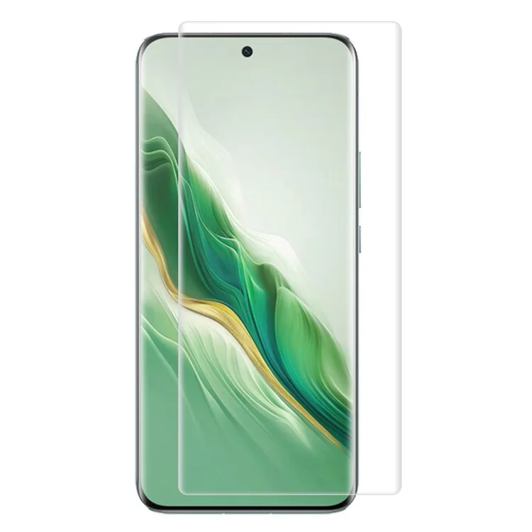 RURIHAI For Honor Magic6 5G UV Liquid Screen Protector CSG Glass Film Fingerprint Unlock Compatible