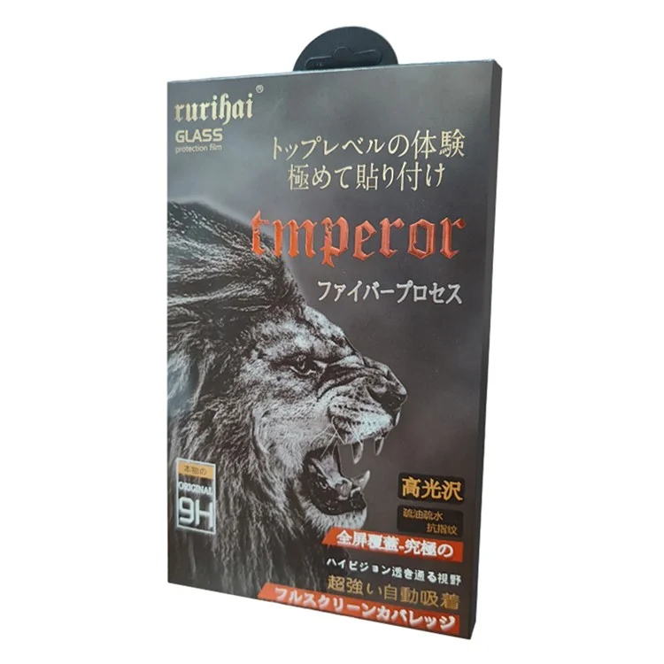 RURIHAI For Honor 100 5G Protetor de Tela HD Desbloqueio de Impressão Digital CSG Glass UV Película Líquida Sem Bolhas
