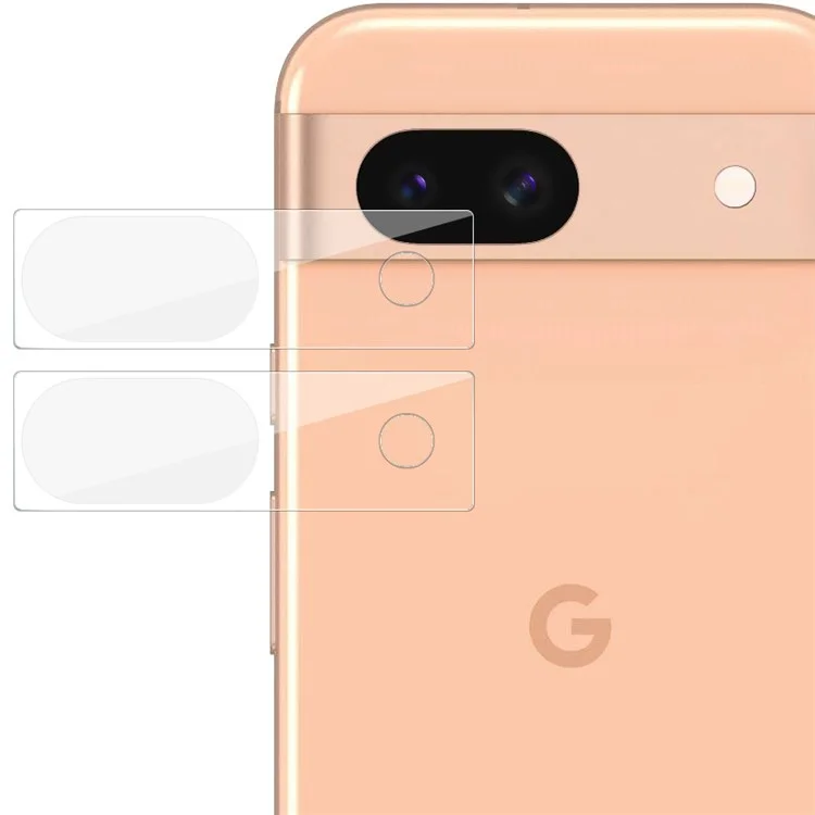 IMAK 2Pcs  /  Set for Google Pixel 8a Tempered Glass Lens Film Ultra Clear Camera Lens Protector