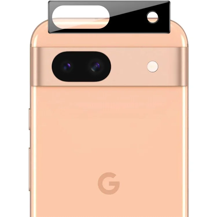 IMAK Pour Google Pixel 8a Lens Film Ultra Clear Tempered Glass Camera Lens Protector (Version Noire)