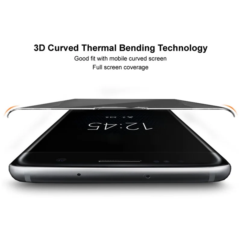 Imak Para Vivo V30 5G / V30 Pro 5G Película de Vidrio Con Temperatura Curvada 3D de Pantalla Anti-Spy Privacy