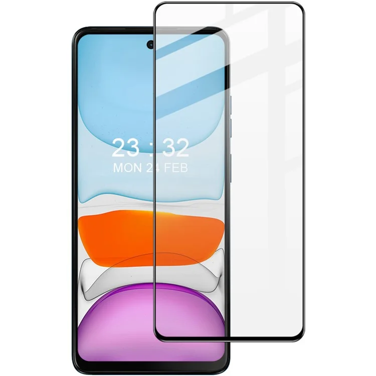 IMAK Pro+ Series для Motorola Moto E14 4G / G04 4G / G04s 4G / G24 4G / G24 Power Закаленная стеклянная пленка 9H Full Cover Screen Protector