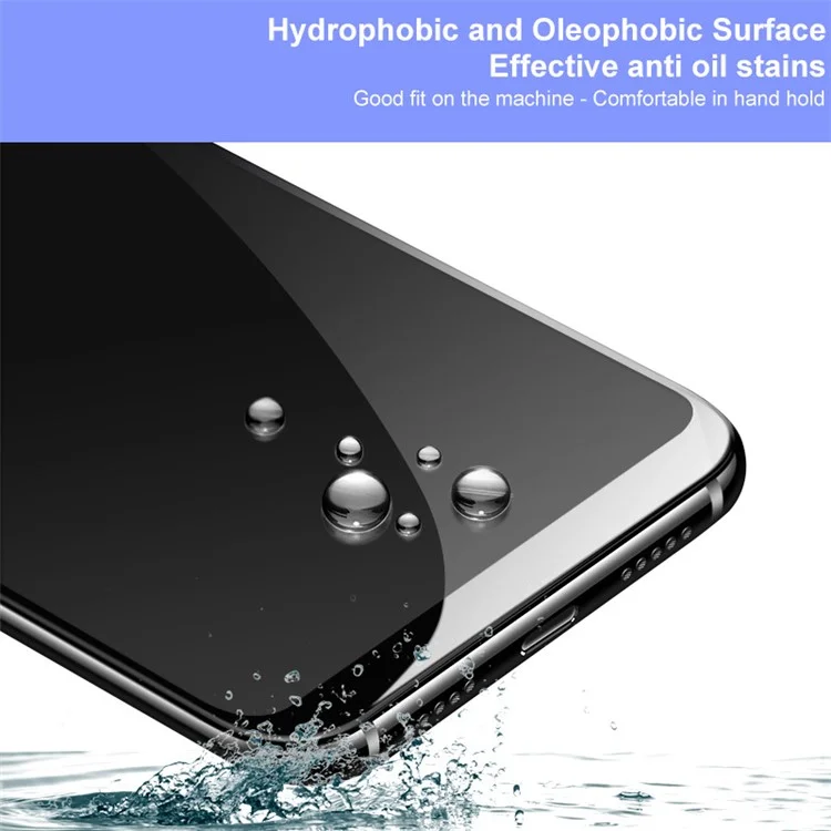 IMAK Pro+ Serie für Realme 12 4G / 12+ 5G Slim-Fit Panzerglas Bildschirmschutz 9H Vollabdeckung Klarer Bildschirmfilm