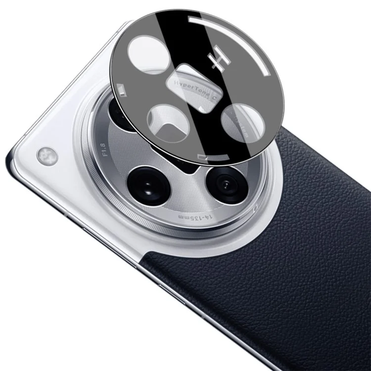 IMAK para Oppo Find X7 5G Película de cristal templado para lente Ultra Clear Camera Lens Protector (Versión negra)