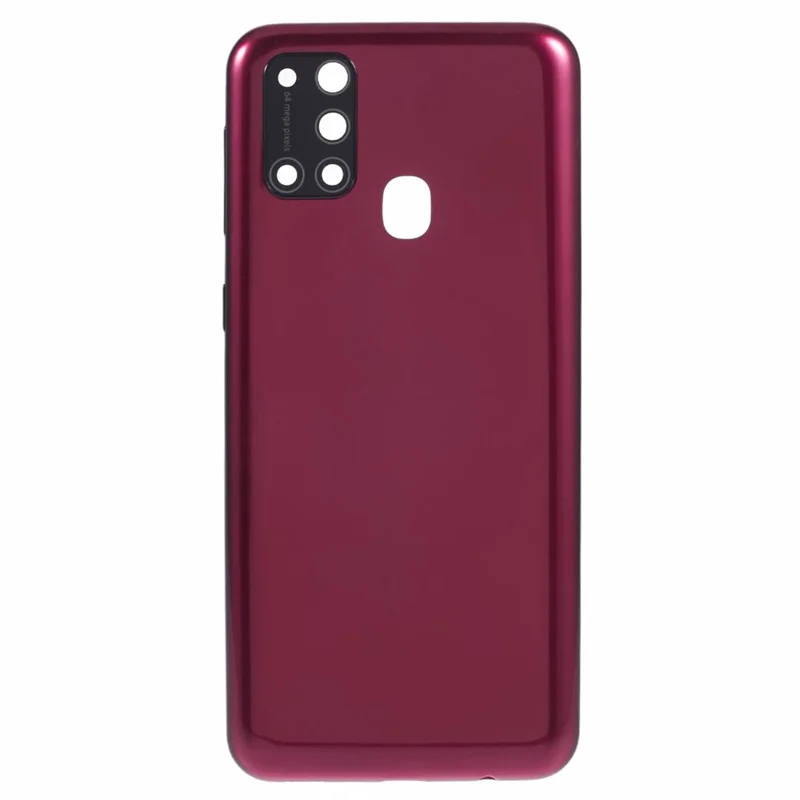 For Samsung Galaxy M31 M315 OEM Battery Housing Cover Repair Part + Camera Lens Cover - Red