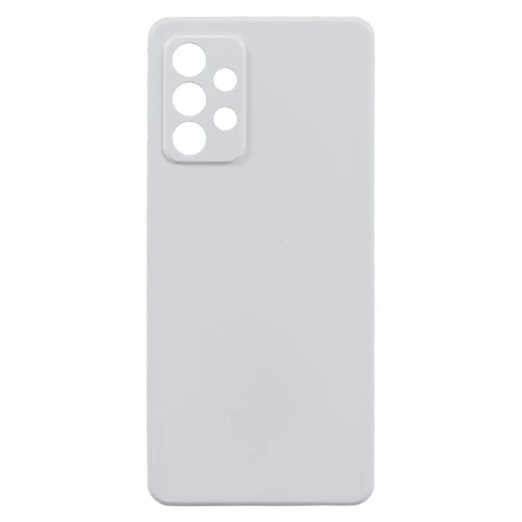 Pour Samsung Galaxy A52s 5G A528 / A52 5G A526 / A52 4G A525 Pièce de rechange du boîtier de la batterie arrière OEM - Blanc