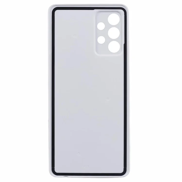 Pour Samsung Galaxy A52s 5G A528 / A52 5G A526 / A52 4G A525 Pièce de rechange du boîtier de la batterie arrière OEM - Blanc