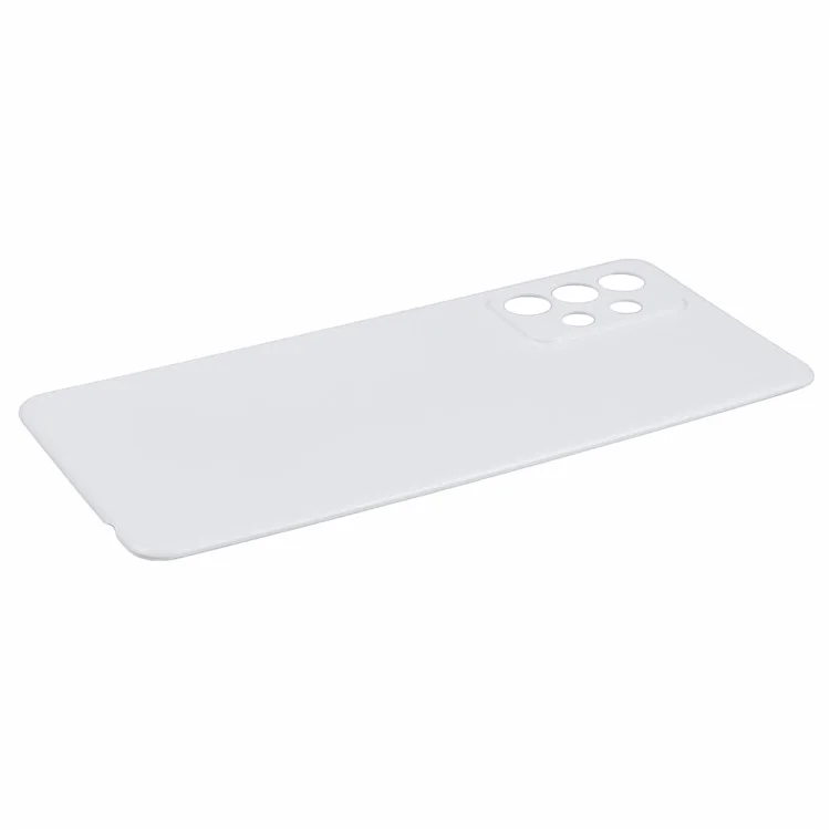 Pour Samsung Galaxy A52s 5G A528 / A52 5G A526 / A52 4G A525 Pièce de rechange du boîtier de la batterie arrière OEM - Blanc